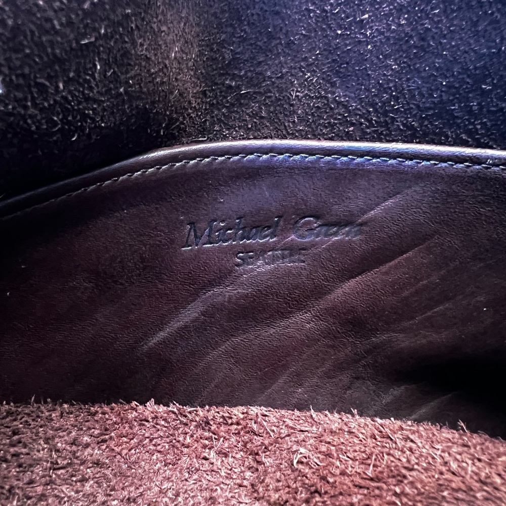 VINTAGE Michael Green Seattle Leather Saddle Bag - Picture 13 of 14